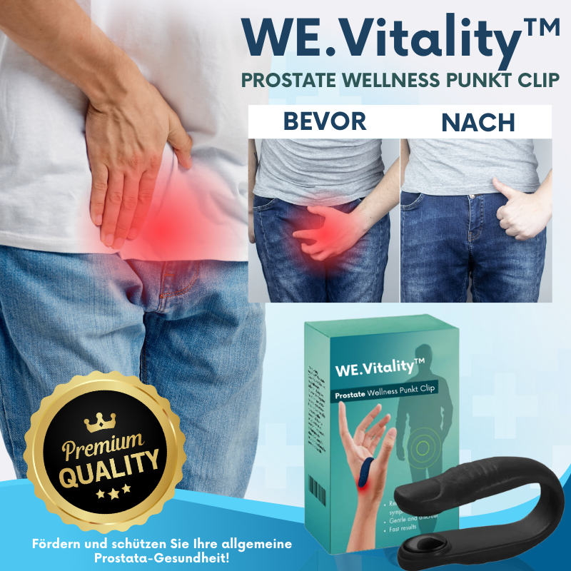 WE.Vitality™ Prostate Wellness Punkt Clip
